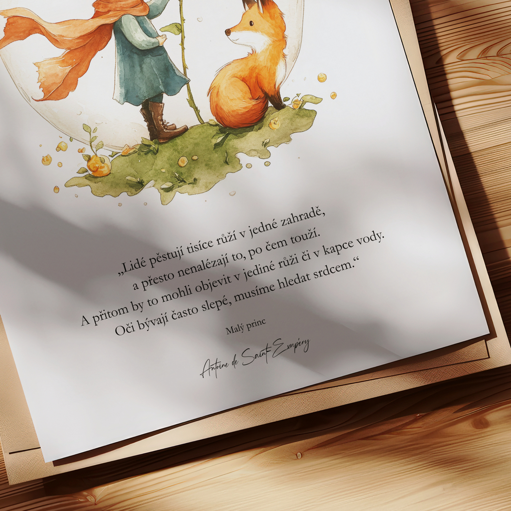 detsky plakat maly princ13